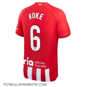 Atletico Madrid Koke #6 Replika Hemmatröja 2023-24 Kortärmad